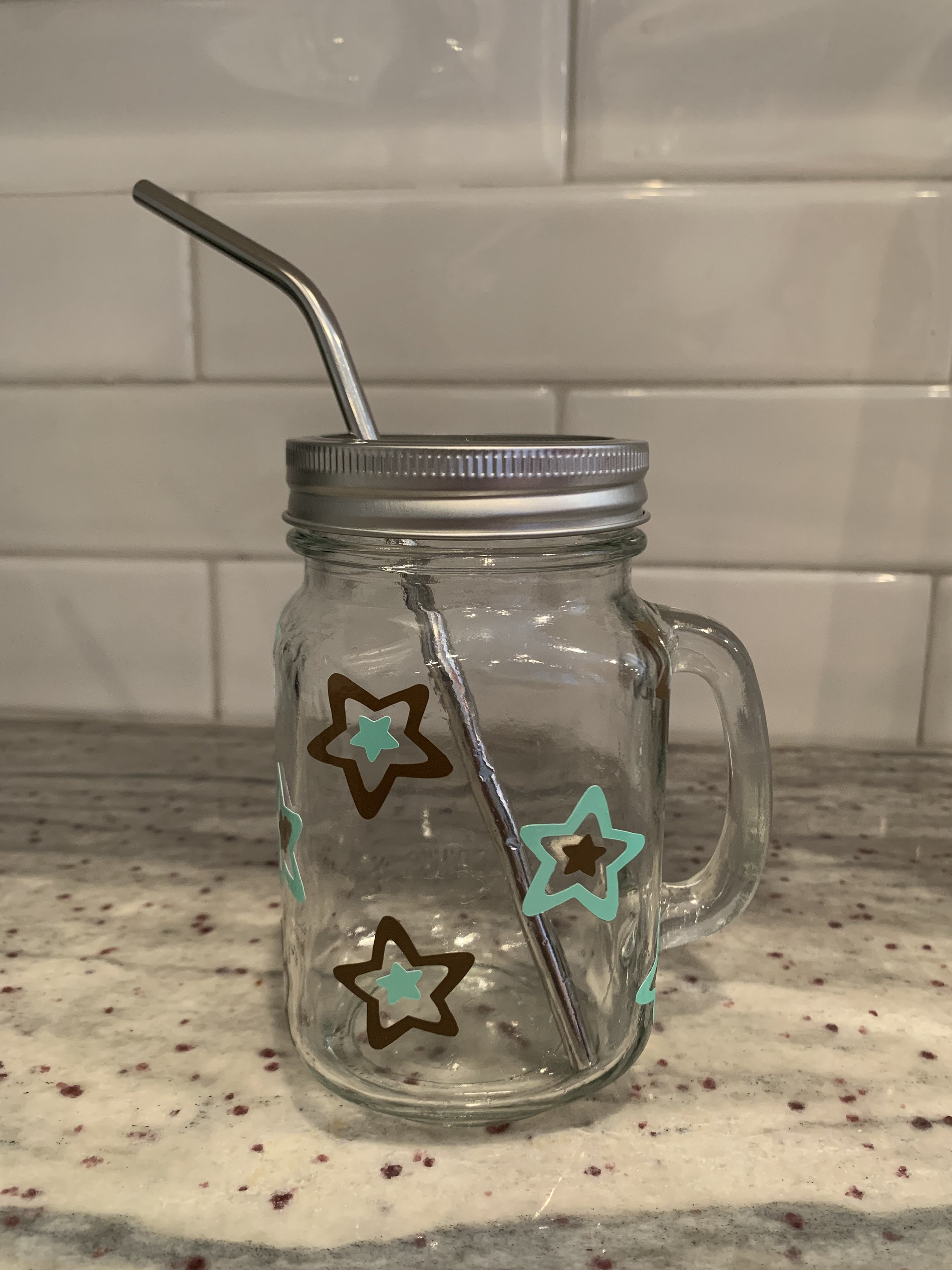 Personalized Mason Jar cup Etsy