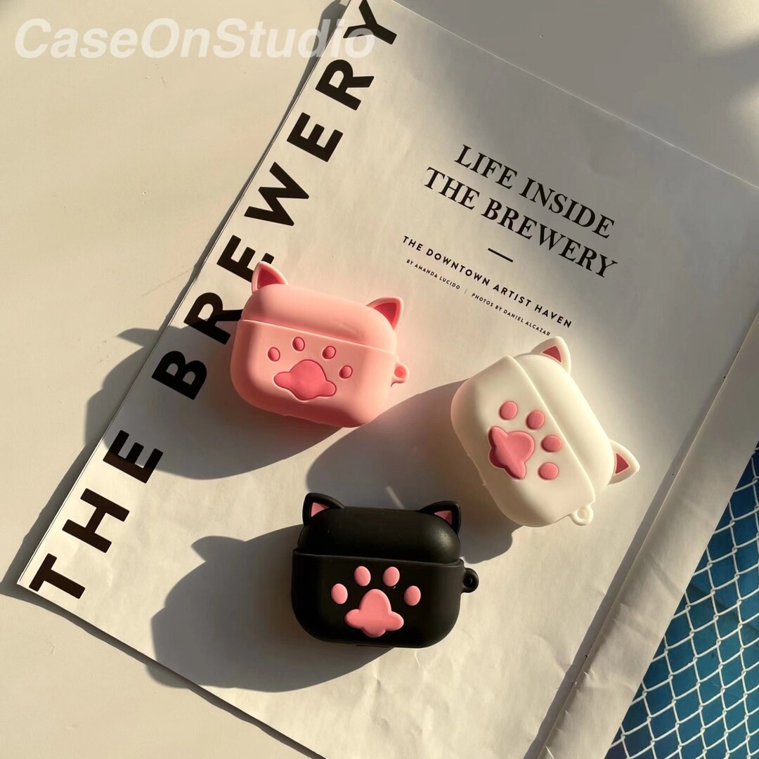 Cute Cats Airpods Case TPU Protective Case for Apple Airpods Etsy
