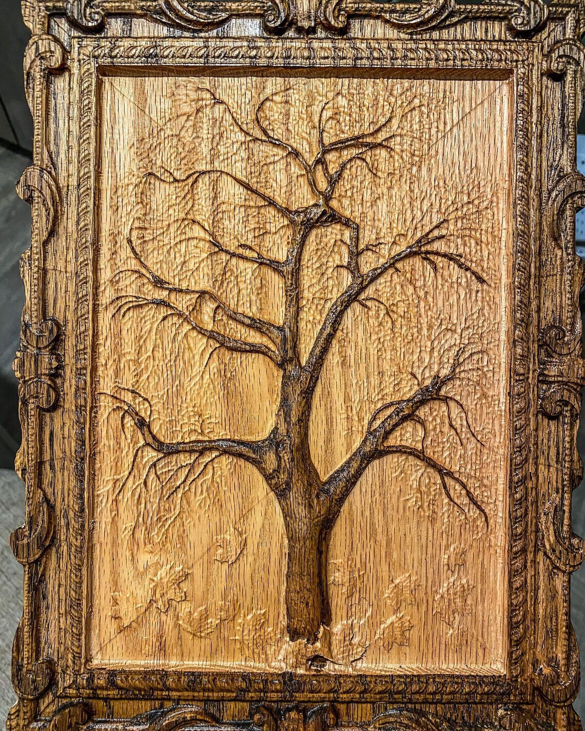 Tree Wood Art Etsy
