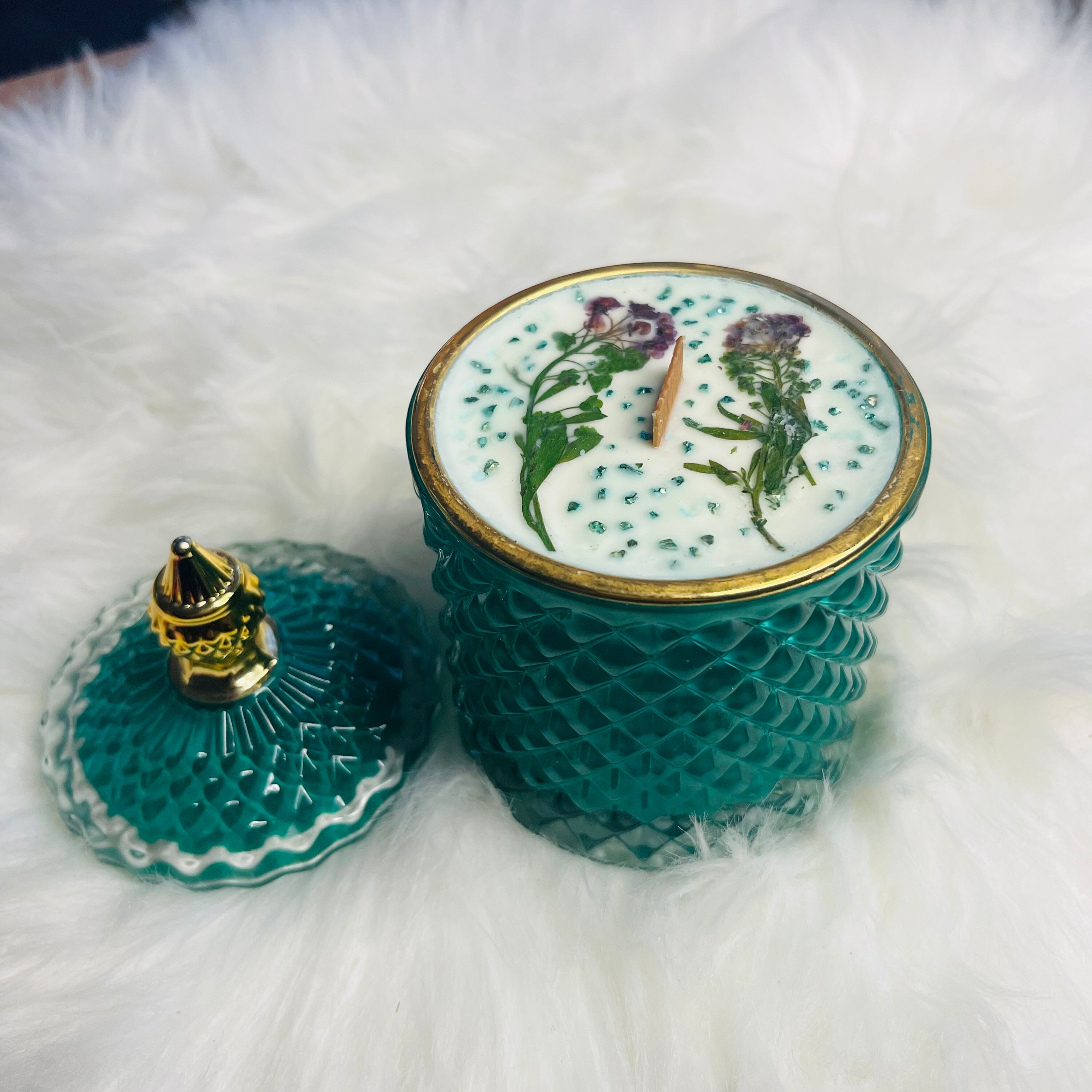 Bougie Végétale Citronnelle Géranium Bonbonnière Anti Moustiques