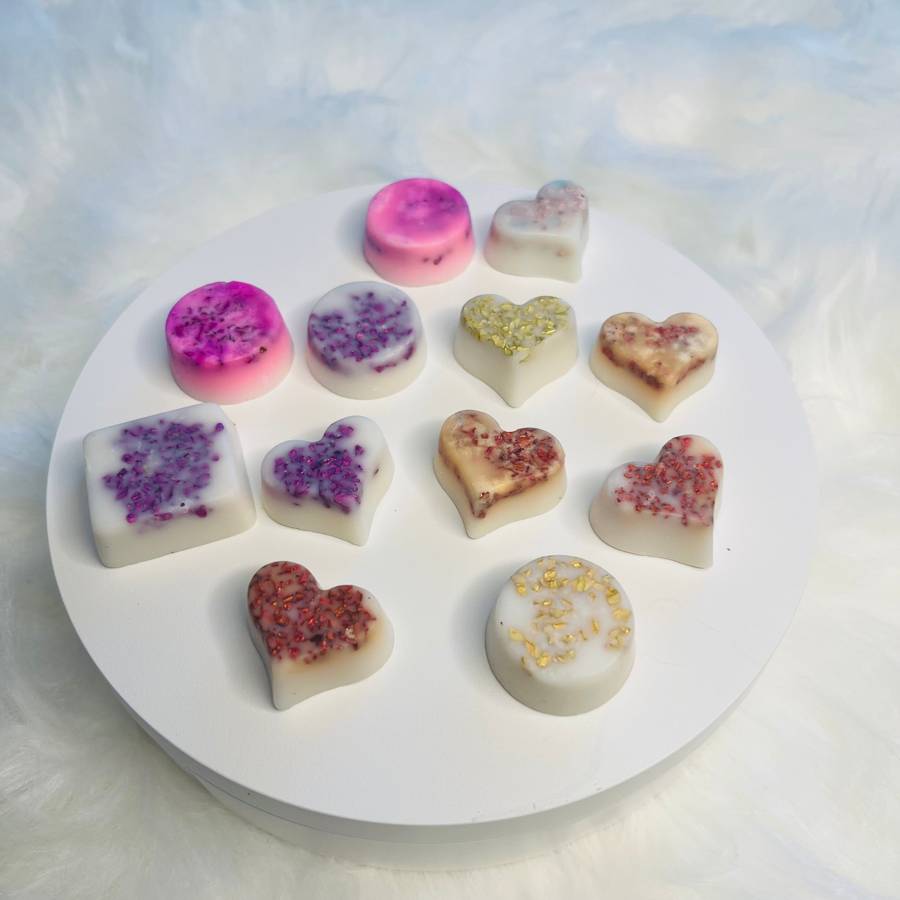 Lot de 12 Fondants Cire Colza Parfum Magie Noël