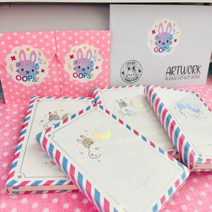 Oops! | Kawaii Oopsie Grab Bags | Art Prints | Sticker Sheets | Stickers | Stationery | Keychains Charms | Surprise Lucky | B-Grade Bundles