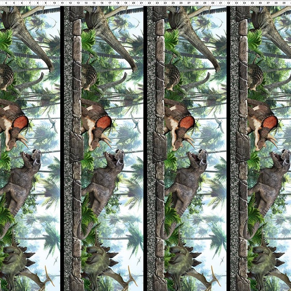 Jason Yenter Border Fabric Etsy