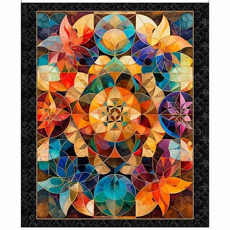 Solstice Kaleidoscope - QT Fabrics - Etsy
