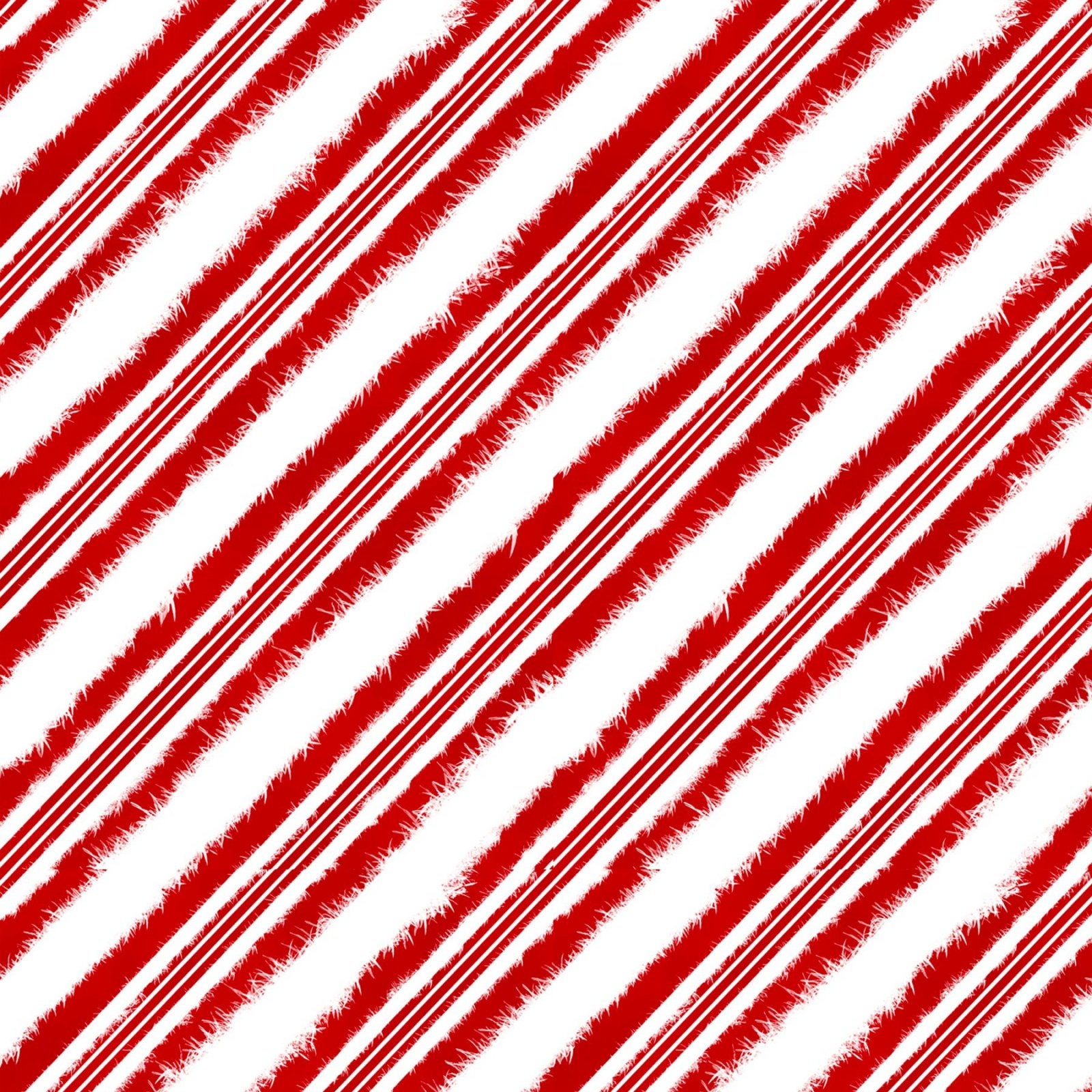 ⛰GlasFliesenmalerei M.H【Wintermärchen】 Welcome Winter 9709-8 Red/white - Diagonal Candy Cane Stripe