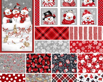 Snow Crew Collection - Henry Glass - Barb Tourtillotte