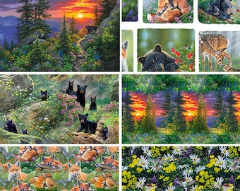 Mountain Sunrise Collection - 3 Wishes Fabric - Mountain Sunrise by Abraham Hunter