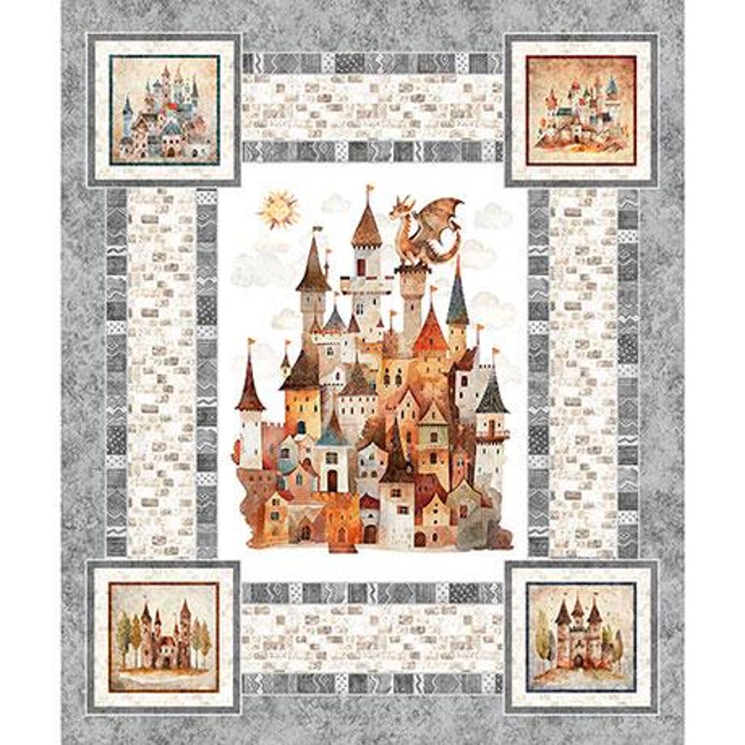 Dragon Dreams Panel - Morris Creative Group - QT Fabrics - Etsy