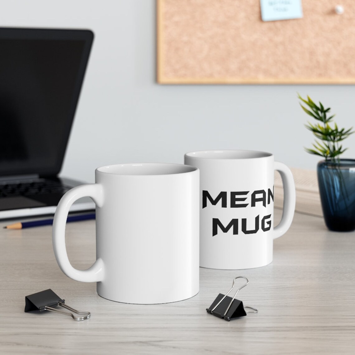 MEAN MUG Ceramic Mug 11oz Etsy