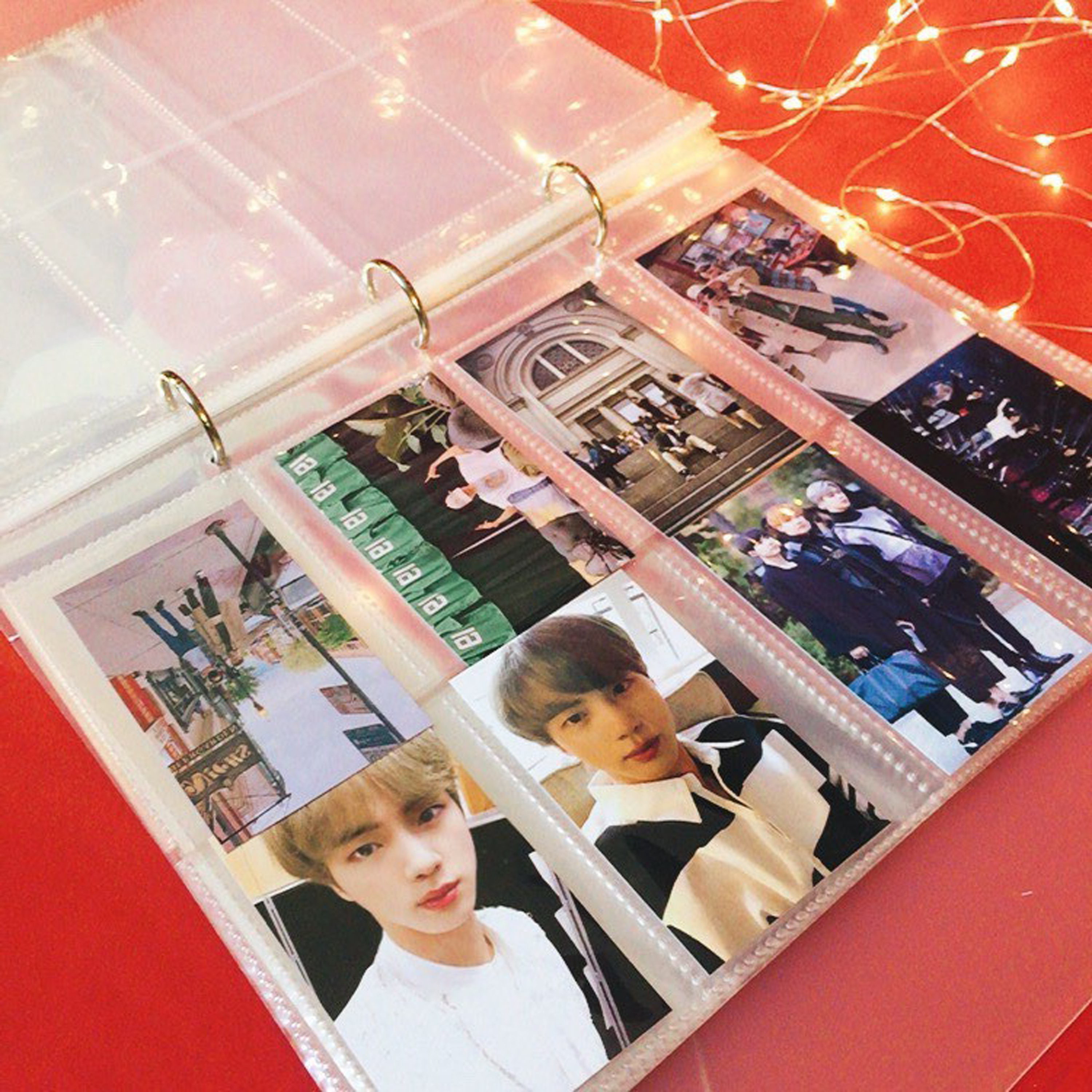 Photocard binder Photocard holder Cute Mini binder 6 ring Etsy