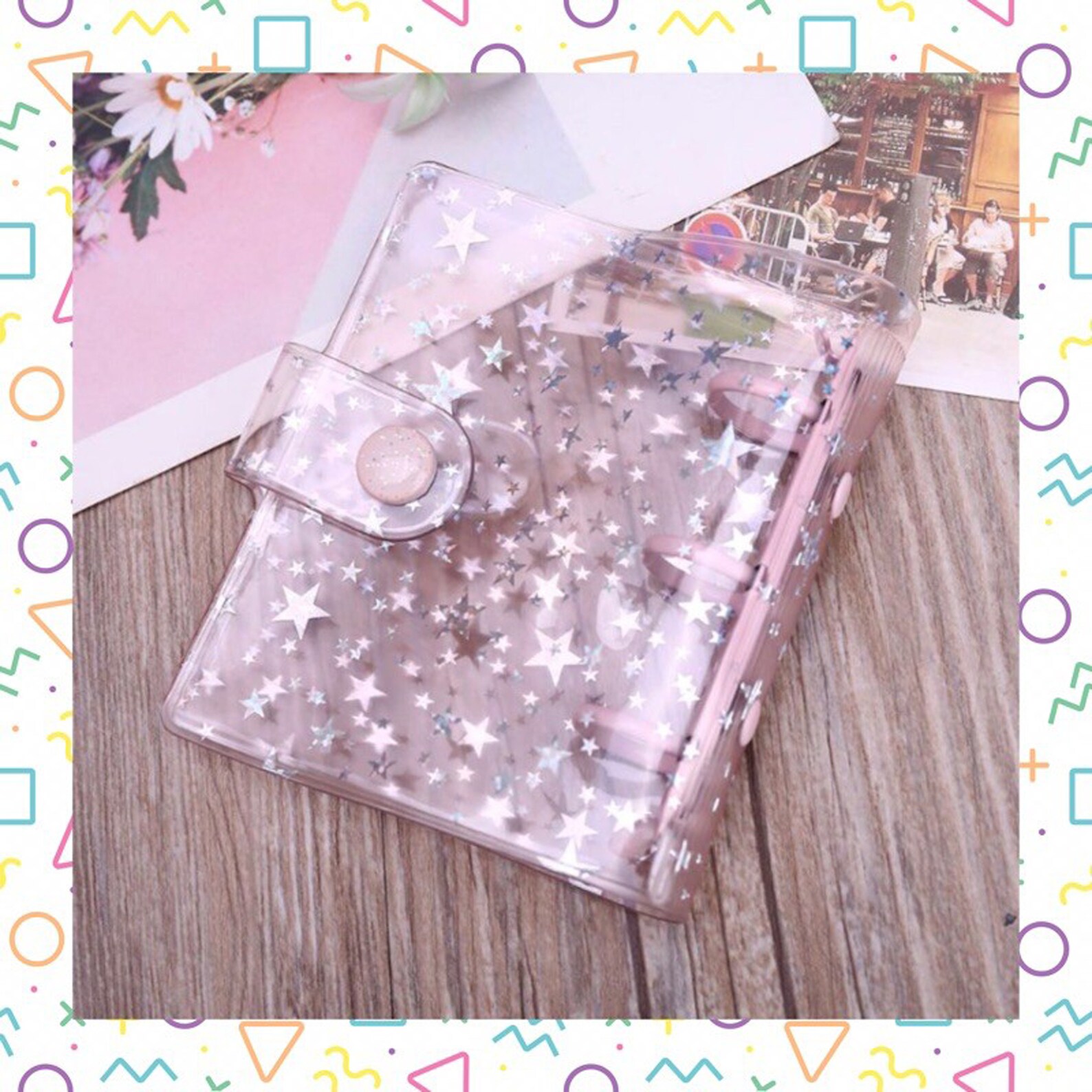 Photocard binder Photocard holder Cute Mini binder 3 ring Etsy