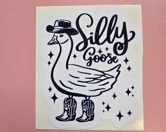 Silly Goose Sticker