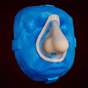 Bulbous Prosthetic Nose, SFX, Makeup, Fantasy, Cosplay, Fancy Dress, Character, Dress Up, Pores, EFXprosthetics