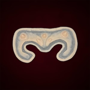 Prosthetic Forehead Piece, Eye Socket, Horns, Scifi, SFX, Makeup, Fantasy, Cosplay, Halloween