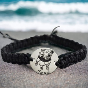 Paw Print Bracelet, Dog Bracelet, Dog Memorial Gift, Pet Memorial Gift, Dog Remembrance Gift, Pet Memorial Bracelet, Dog Memorial Bracelet