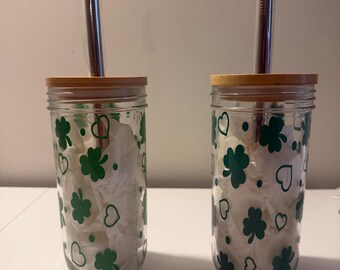 Shamrock Bamboo Glass