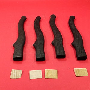 Lot of 4 pcs 14,4&quot; ( 365 mm ) Replacement Axe Handle blank, hand Crafted