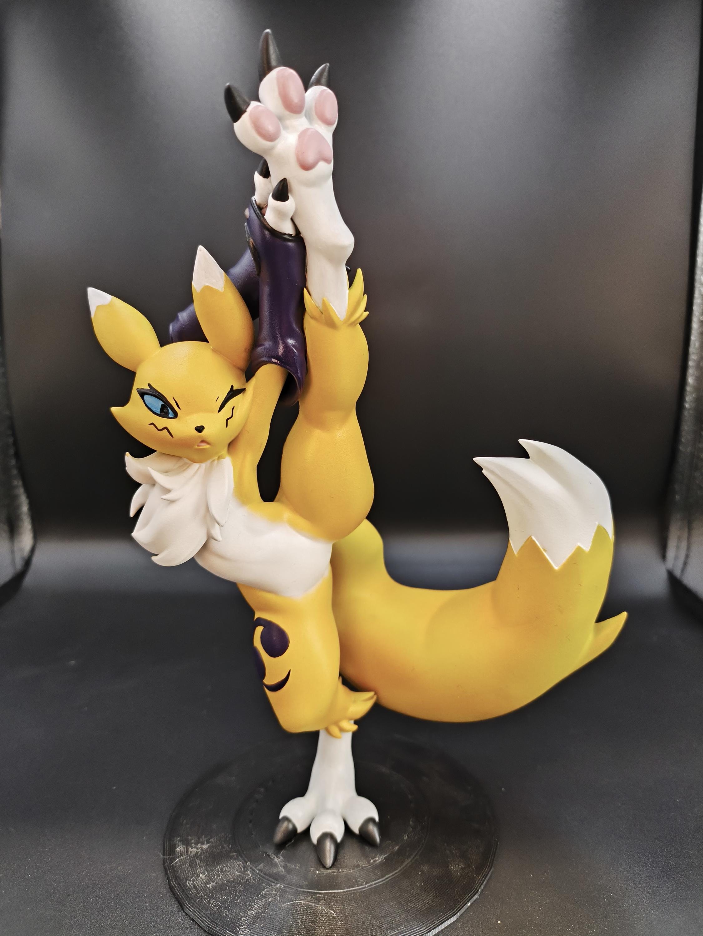Renamon Icon Digimon Renamon Figurines | DIY Renamon Figure Kit - Etsy