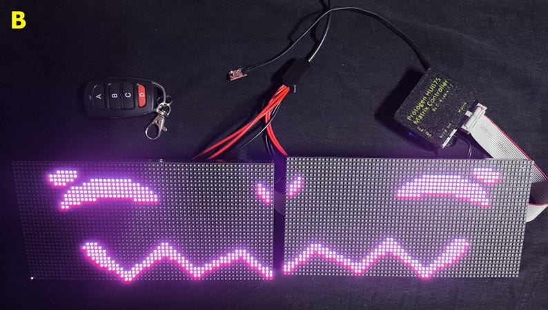 Protogen RGB Matrix 64x32 - Etsy