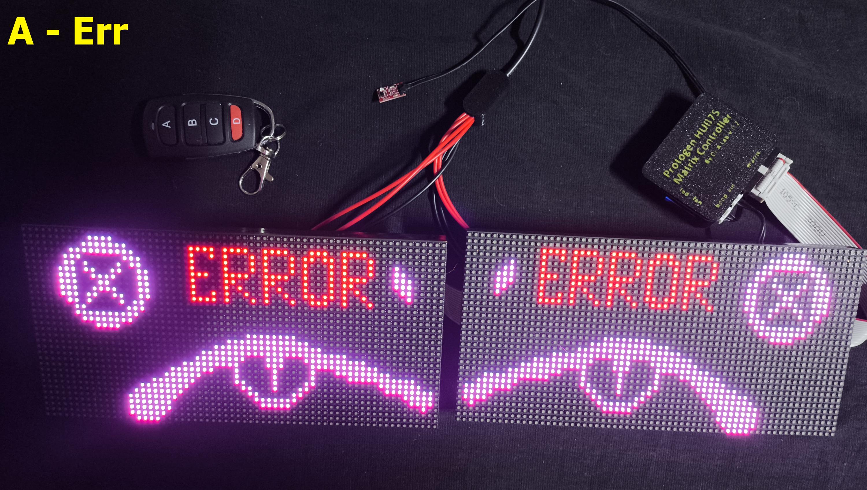 Protogen Electronics Kit Protogen RGB Matrix 64x32 Dot KIT - Etsy