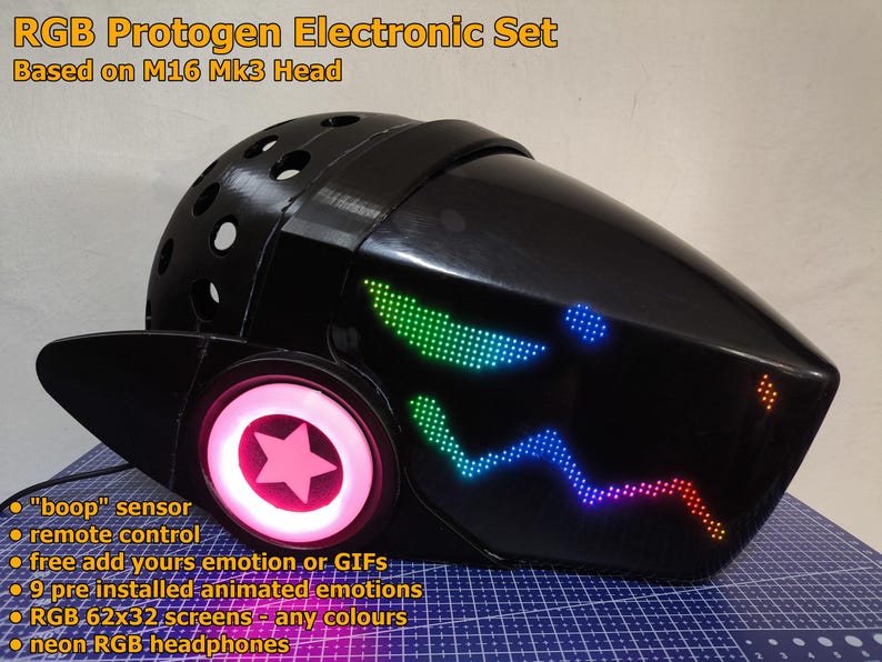 Protogen RGB MK3 Head - Etsy