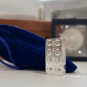 1 oz Silver building blocks .999 usable 1 piece + Free Gift bag
