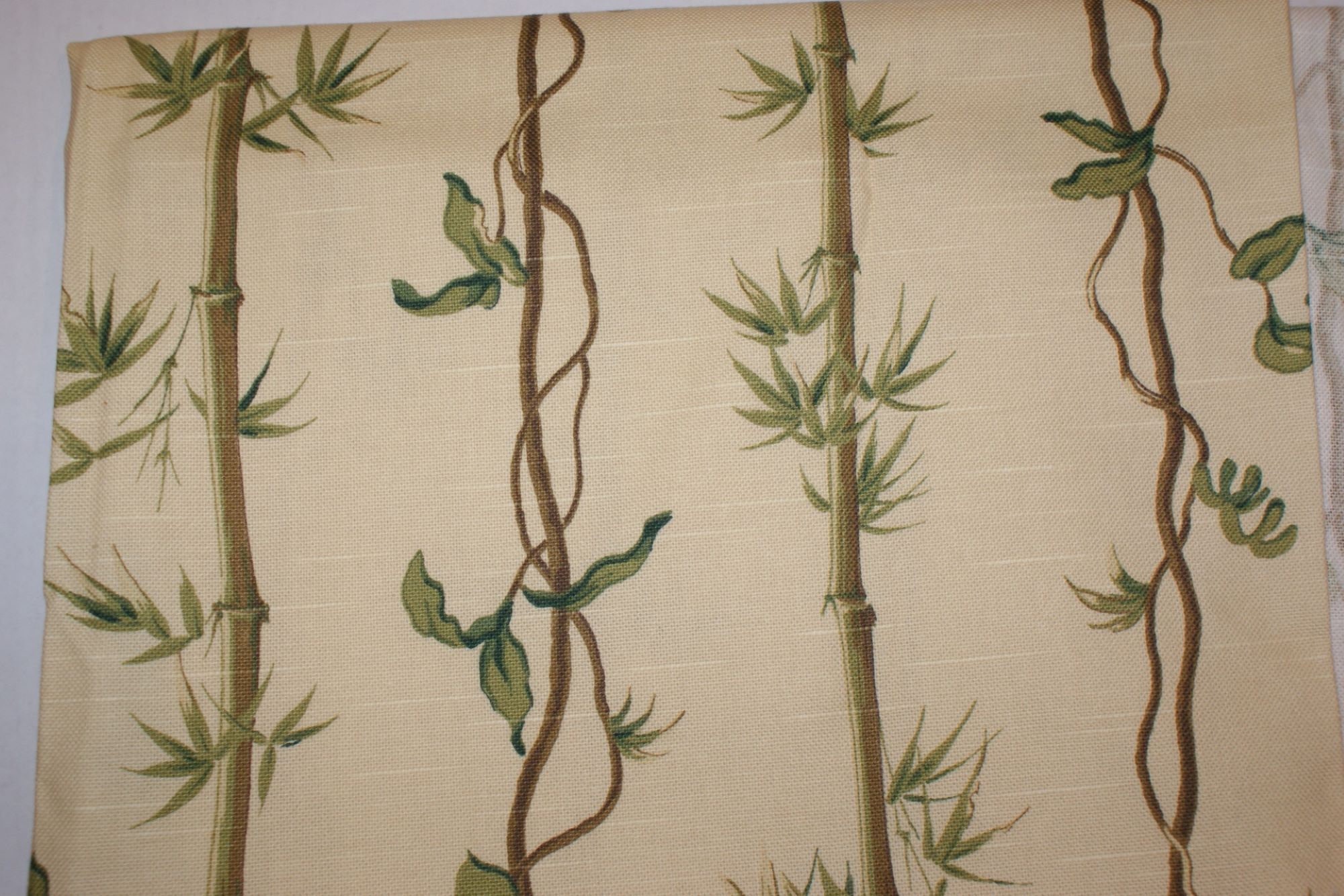 Bamboo Print Fabric Etsy