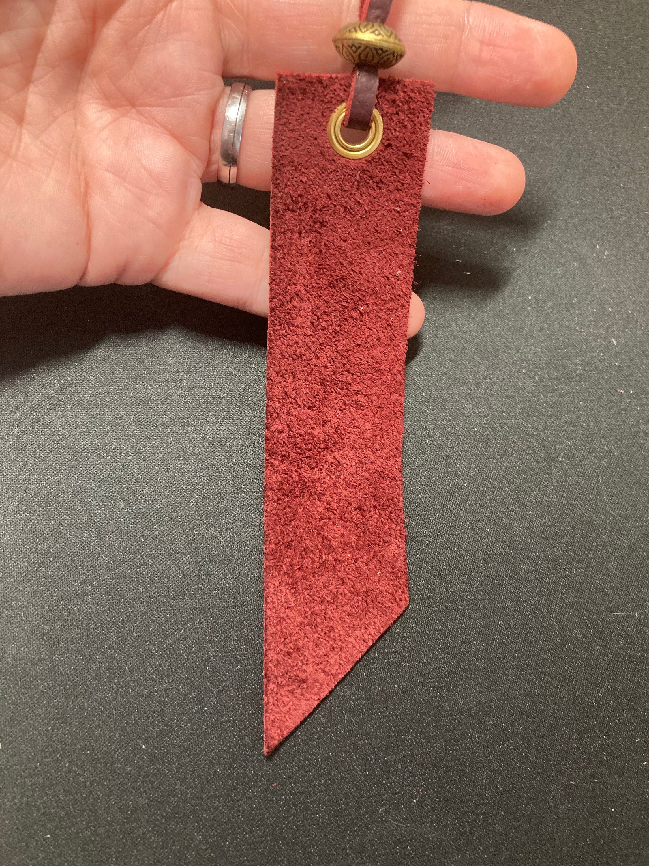 Personalisiertes handgefertigtes Lesezeichen aus Leder | Etsy