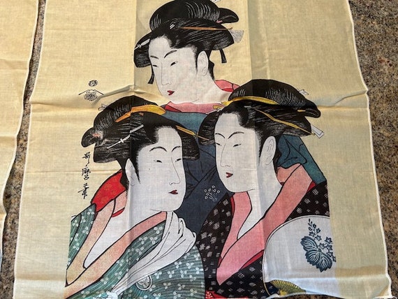 Japanese Print Hankies - image 2