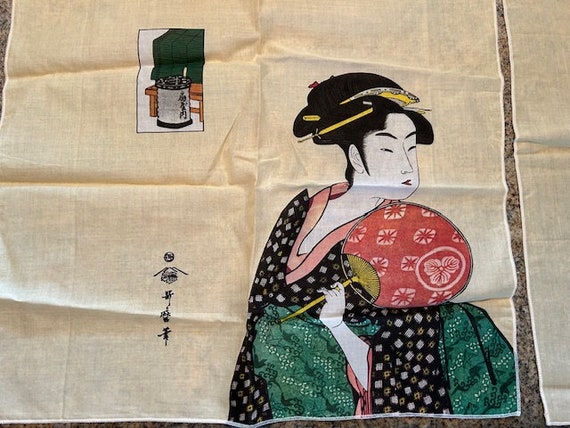 Japanese Print Hankies - image 3