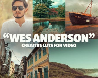 WES ANDERSON Look LUT Pack - Cinematic Color Grading for Videos