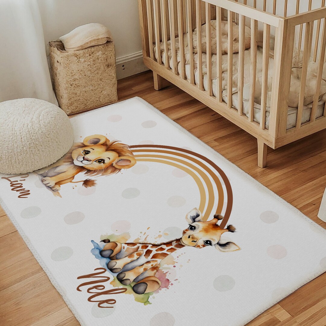 Carpet Children's Room Siblings Ideas, Carpet Personalized With Name
