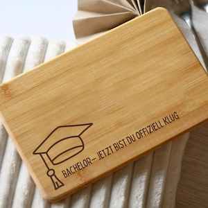 Bachelor Geschenk, Geschenkidee Abschlussprüfung, Geschenk zur bestandenen Prüfung, Bachelor geschafft, Lustiges Geschenkt Bachelor