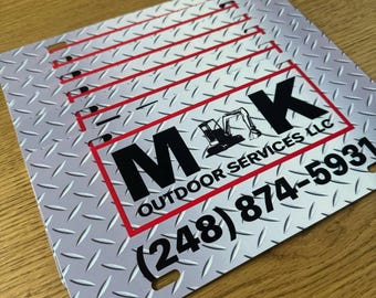 Custom Aluminum License Plate Personalized Custom License Plate - Add Your Own Text Or Picture, Aluminum, Gloss Finish Custom License Plate Personalized - Foto 9