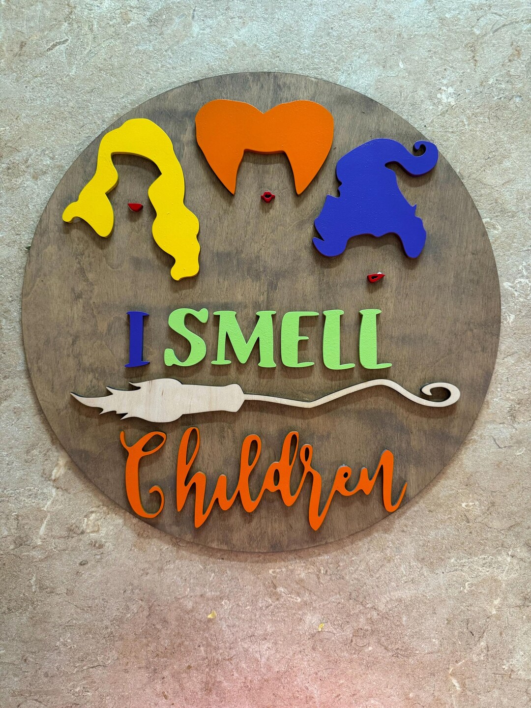 Hocus Pocus Wood Sign | Door Hanger | Halloween Front Door Decor ...