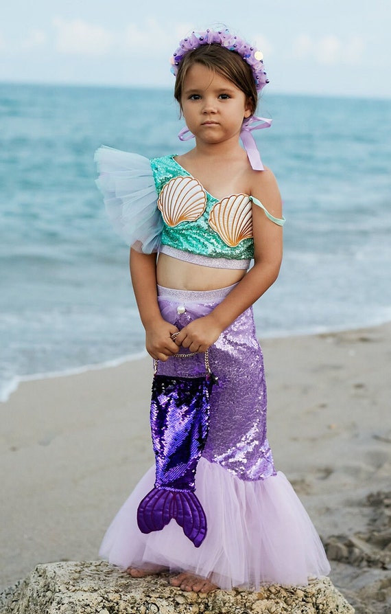 Disfraz sirena de los mares niña: Disfraces niños,y disfraces