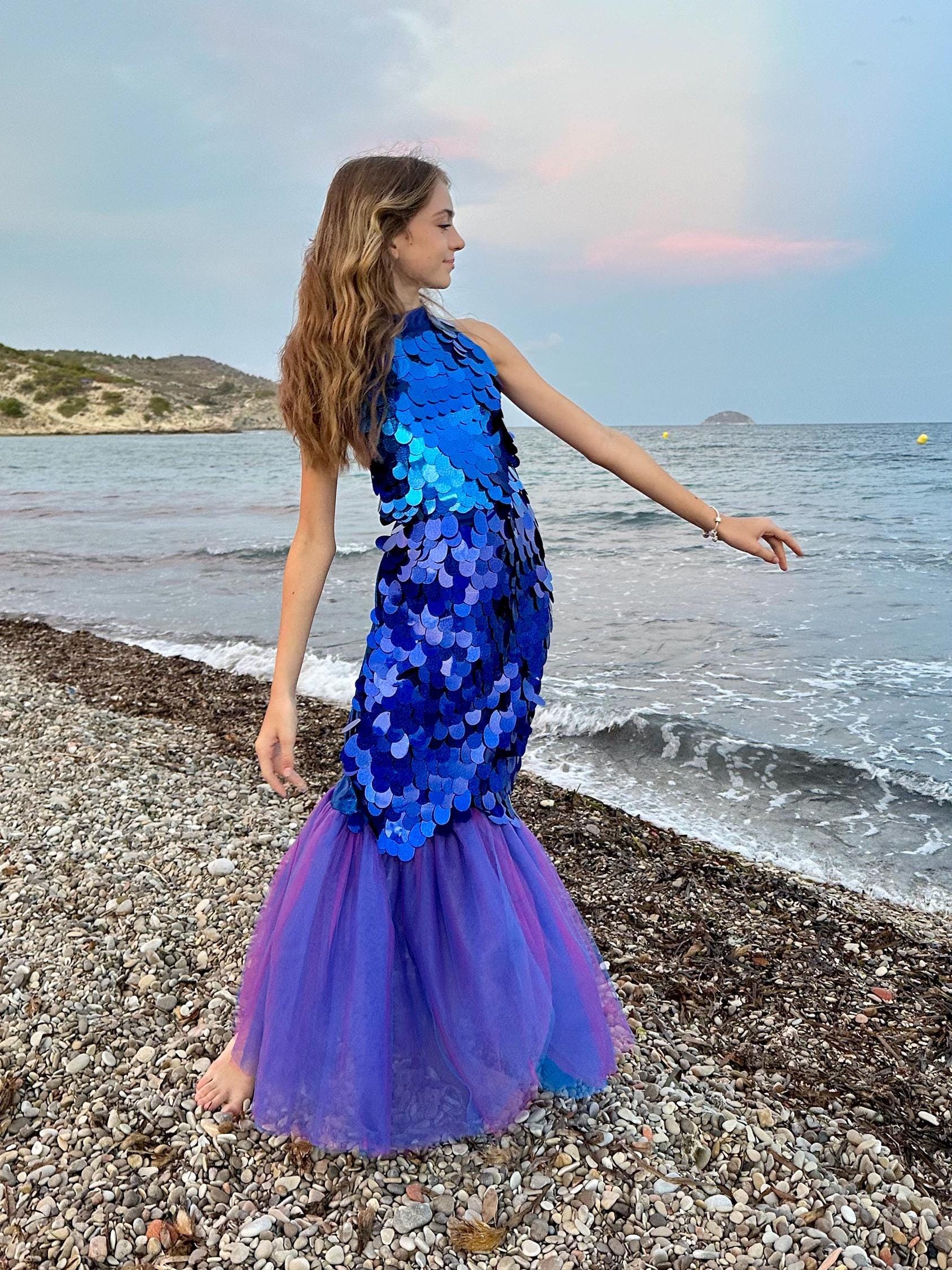 mermaid dress party Luxury Beaded Crystals Mermaid Prom Dresses Glitter Sequin Birthday Party Dress