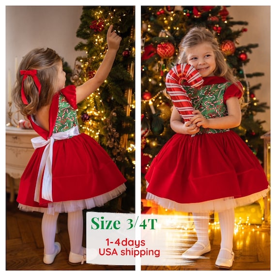 4t christmas dress