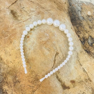 Bezauberndes Meerjungfrau Perlen-Stirnband: Elegantes Fantasy Accessoire für Erwachsene und Teenager Cosplay, Halloween und Weihnachtsfeiern