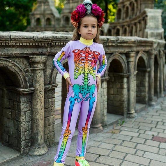 Skelett-Overall Für Kinder – Halloween-Kostüm Von Wicked Costumes, Unisex
