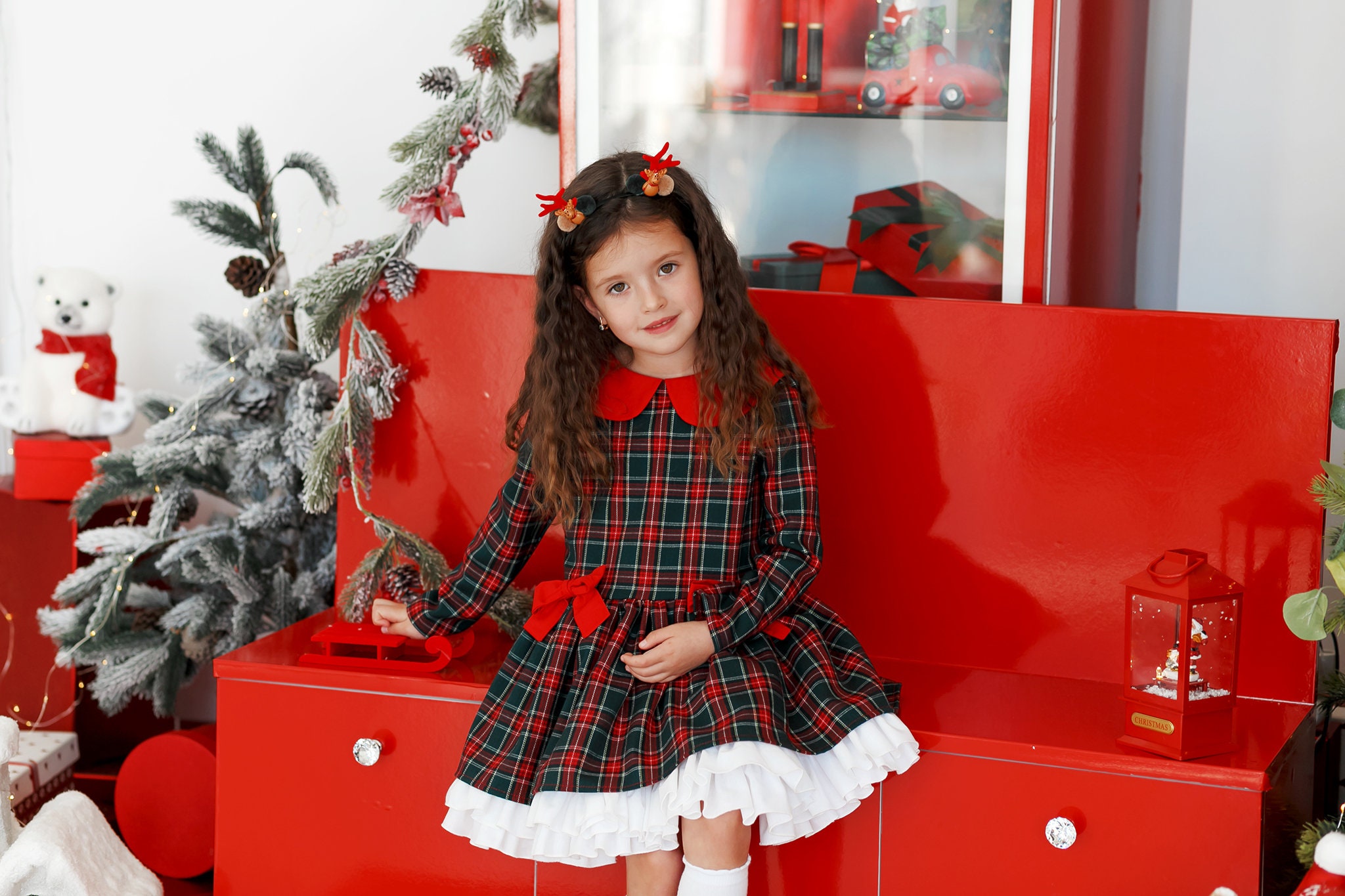 collared christmas dress Women Plaid Maxi Dress Christmas Lapel Collar Half Sleeve Shirts Dress Button Down A-Line Flowy Long Dress with Belt (82Black,Small) at Amazon Women's Clothing store