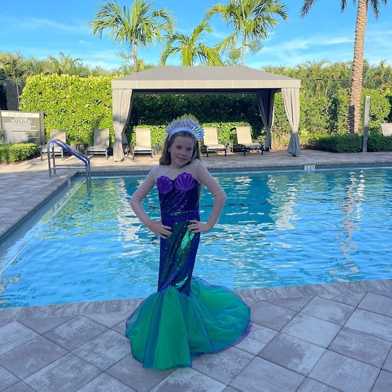 Robe sirene petite fille hotsell