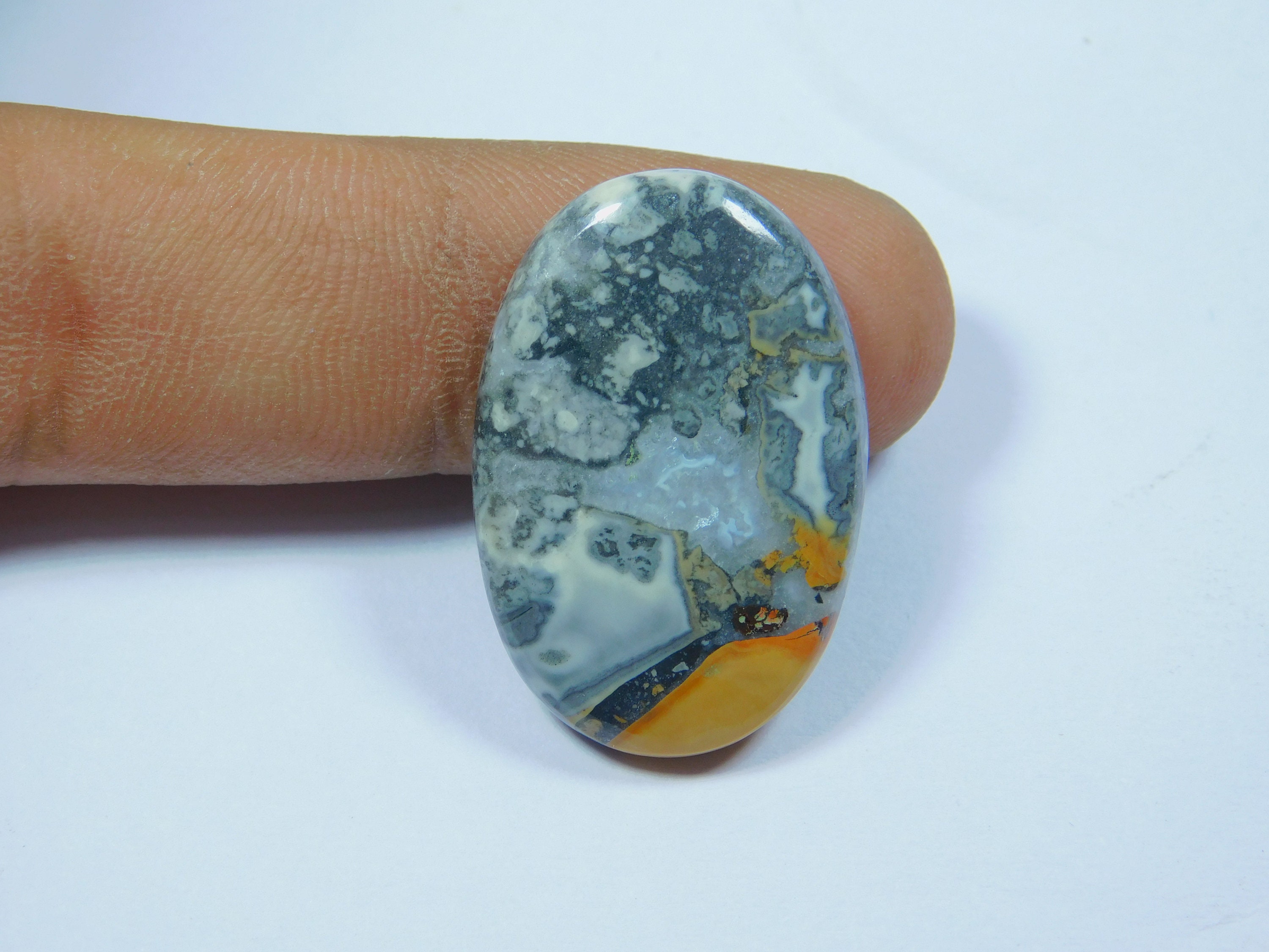 !!Natural Maligano Jasper Cabochon Top Quality Handcraft Gemstone Semi Cabochon Loose Stone Making For Jewelry 54 Ct#3608 AAA