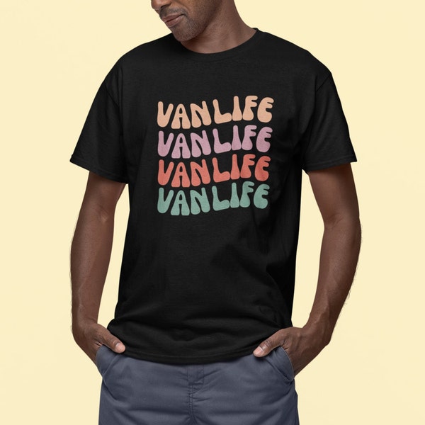 Van Tshirt Road Trip T-Shirt for Traveler Gift Tee Van Lover Shirt For Men Nomad Life Unisex Tshirt