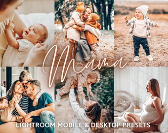 12 MAMA Lightroom Presets | Lightroom Presets | Lightroom Mobile & Desktop Presets | Mom Blogger Presets | Mommy Blogger | Lifestyle Presets