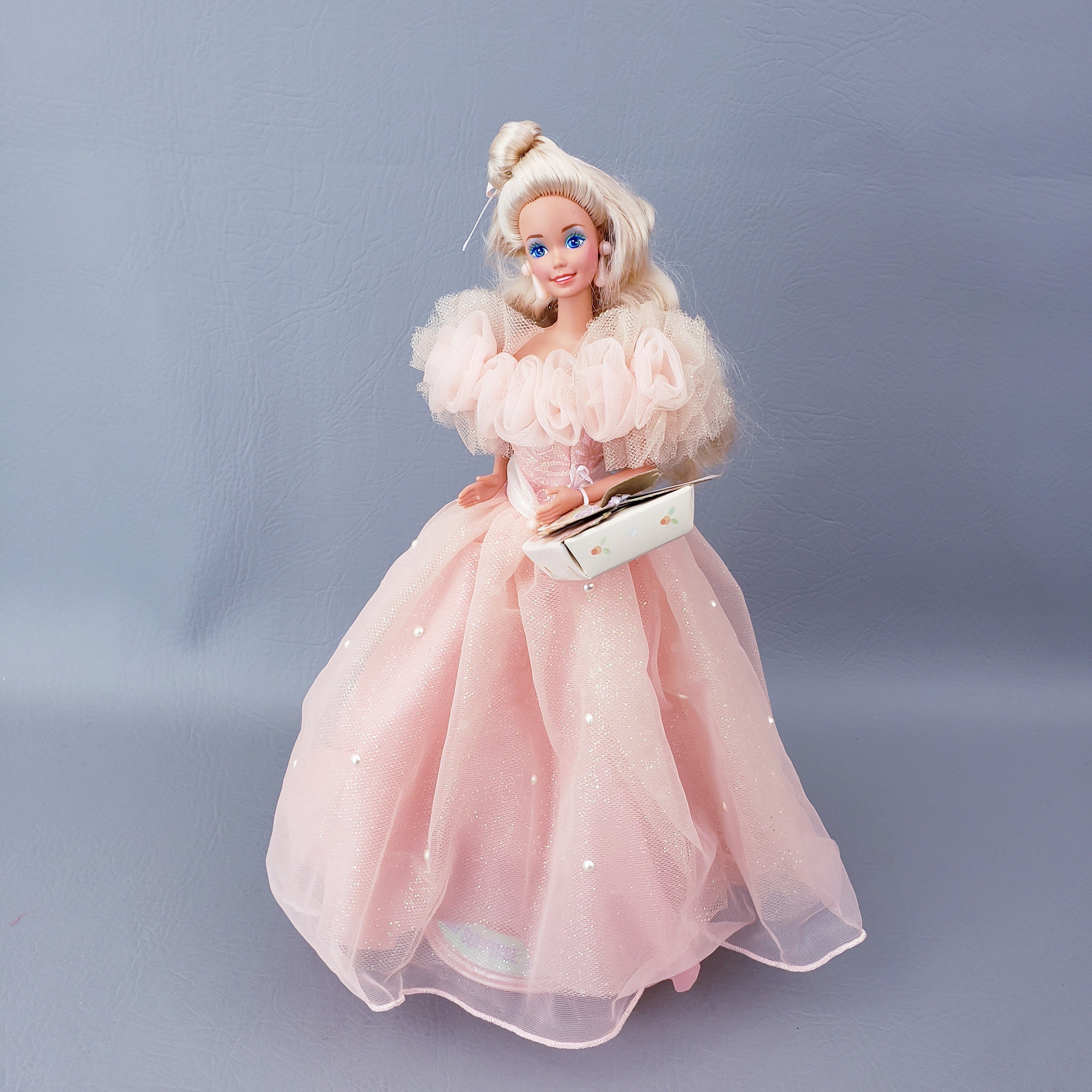 1991 Birthday Barbie Doll Special Edition Mattel 3679 Collectible Birthday Surprise in Beautiful Pink Barbie Doll Gown Vintage Barbie Doll Etsy
