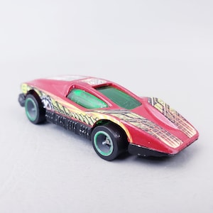 1974 Hot Wheels Highway 35 World Race Aeroflash Silver Bullet Street Breed - Green Rims Diecast 1:64, Die Cast Car | Vintage Hot Wheels