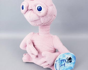 Vintage 1988 ET Extra Terrestrial 9 "Plüsch Alien Applause Spielzeug | Film Erinnerungsstücke ET Phone Home Kuscheltier Sammlerstück