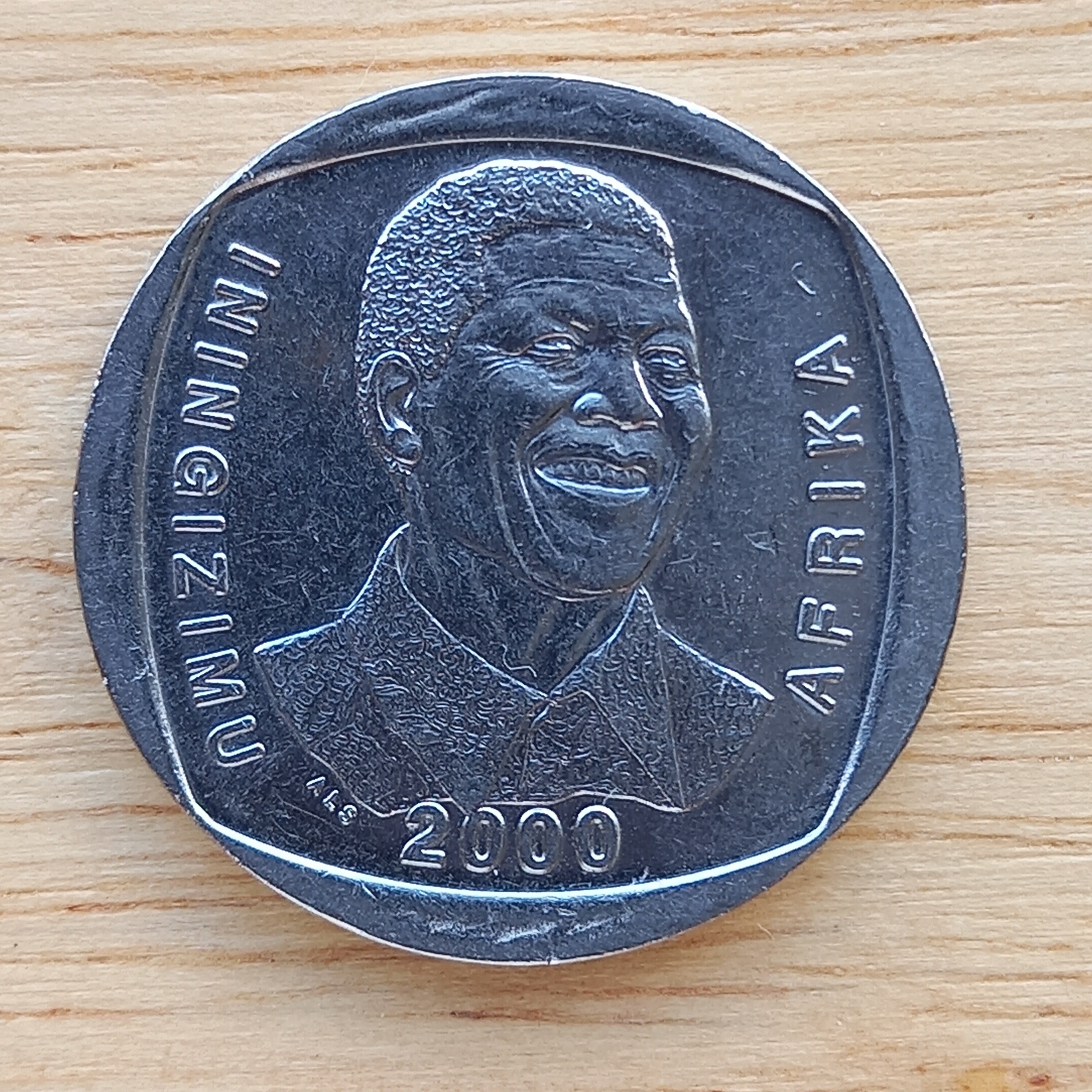 2000 NELSON MANDELA HEAD Coin Extremely Fine Grade Etsy