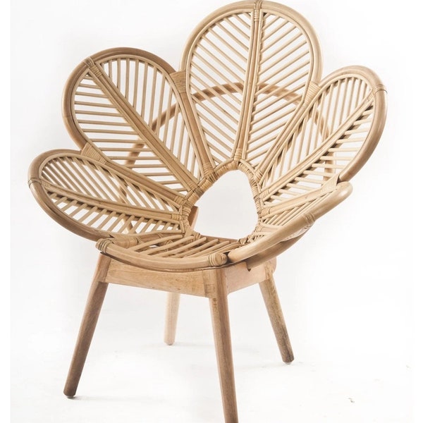 Rattan Chair Etsy